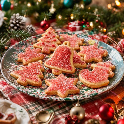 Christmas Edible Red Sprinkles,Sanding Sugar Crystals for Cake Decorating,150g/5.3oz Halloween Coarse Sprinkle Mix for Baking,Cookies,Ice Cream,Fondant Cake,Cupcakes,Desserts,Red Sugar Sprinkles,Birthday Wedding Party Supplies
