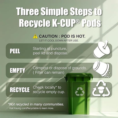 Cozy Up Variety Coffee Pods Compatible with Keurig K-Cup Brewers, 10 Assorted Flavors, 100 Count