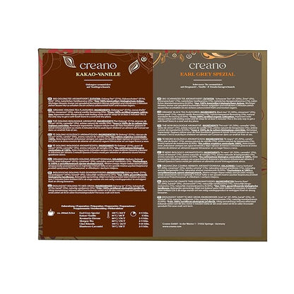 Creano Organic Tea Gift Set – 24 Organic Tea Bags in 6 Dreamy Varieties – 48 g*