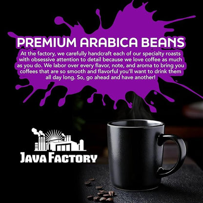 Java Factory Coffee Pods Chocolate and Coconut Coffee for Keurig K Cup Brewers, Choconut, 80 Count