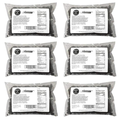 Brownie Bites 3 LBS – Fudge Brownie Cubes for Sundae Bar & Frozen Desserts – Bulk Treats for Yogurt, Cakes, and More – Perfect for Party Bars, Frozen Snacks, and Topping Stations