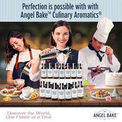 Pure Valencia Orange Extract 5X for Baking and Mixology - Culinary Aromatics, Kosher, Keto Friendly, Vegan, Gluten-Free Flavoring for Cooking, Desserts & Drinks (2 Oz Extract w/ Latex-Free Dropper)