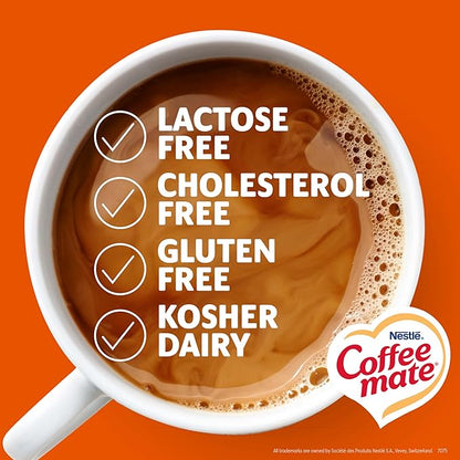 Nestle Coffee mate Coffee Creamer, Hazelnut, Non Dairy Powder Creamer, 15 oz Canister (Pack of 12)