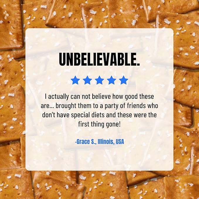 Every Body Eat Snack Pretzel Thins, Allergen Friendly, Vegan, Gluten Free and Grain Free (6 Count, Pretzel)