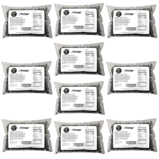 Brownie Bites 5 LBS – Fudge Brownie Cubes for Sundae Bar & Frozen Desserts – Bulk Treats for Yogurt, Cakes, and More – Perfect for Party Bars, Frozen Snacks, and Topping Stations