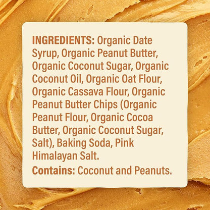 Skout Organic Peanut Butter Soft Baked Cookie (3 Pack) | Soft Baked Cookies | Plant-Based | Vegan | Gluten, Dairy, & Soy Free