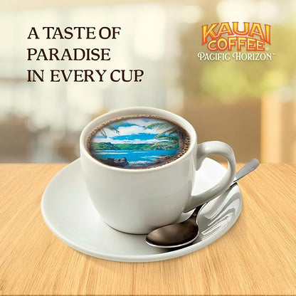 Kauai Coffee Whole Bean Coffee – Smooth, Non-Bitter Medium Roast Pure Arabica – Nutty Caramel and Tropical Coconut – Grown on Hawaii's Largest Coffee Farm – Coconut Caramel Crunch, 1 Pack of 24oz