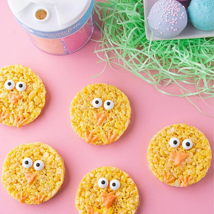 Sweets Indeed Bulk Candy Eyeballs, 300 Edible Eyes, Christmas Sprinkles, Perfect for Cake Decorations, Baking, Ice Cream, Cookies, Cupcake Topper 4.3 ounces