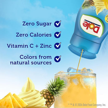 Dole Pineapple Whip Liquid Water Enhancer - Sugar Free & Delicious, Makes 160 Flavored Water Beverages - Pack of 4