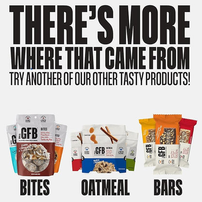 The Gluten Free Brothers Peanut Butter Bites - Gluten Free Protein Balls – Non GMO, Soy Free, Vegan – Snack Size Plant Based Protein Energy Balls, 4 oz (6 Count)