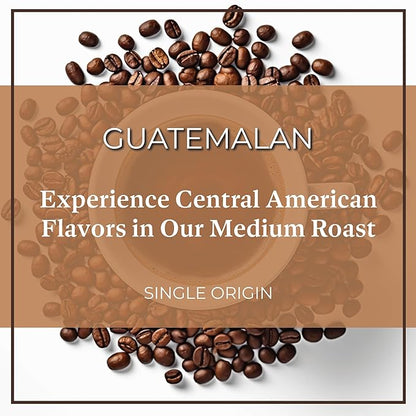 San Diego Coffee Guatemalan, Medium Roast, Whole Bean Coffee, 16-Ounce Bags (Pack of 2) Café en grano tostado