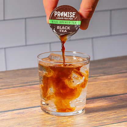Promise Tea by Java House - Cold-Brewed Tea Concentrate Pods - Ethically Sourced - Black Tea - Pack of 12
