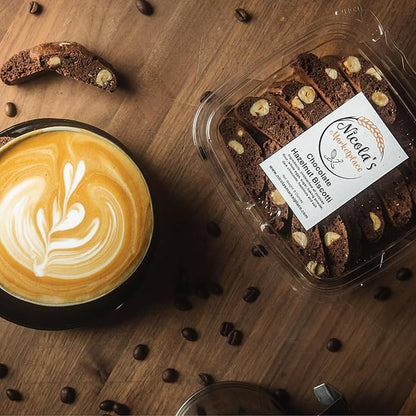 Biscotti Lovers – Gourmet Artisanal Biscotti Assortment, Softer Texture | 7 Premium Flavors – Cranberry Pistachio, Chocolate Hazelnut, Vanilla Bean & More – Ideal for Coffee, Tea & Gifting
