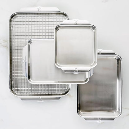 Hestan Provisions OvenBond – 5-Piece Tri-ply Baking Sheet Set
