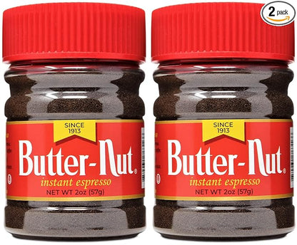 Butter-Nut Instant Espresso Coffee, 2 Ounce (Pack of 2)