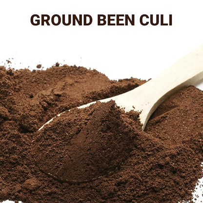 doanhdang - 17.6 Oz Premium Culi Ground Bean Coffee, 100% Culi Peaberry Medium Roast, Rich Flavor for Espresso Shot and Brew, Origin from Vietnam, Ground Med Roast Beans