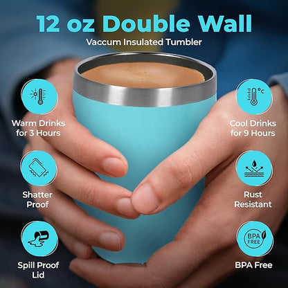 Tea Gift Set for Women & Men – Includes Assorted Teas, Elegant Mug & Honey (Teal)