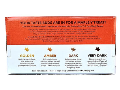 Tree Juice Maple Syrup Grade Sample Pack