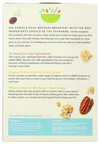 365 by Whole Foods Market, Organic Granola Fruit And Nut, 17 Ounce