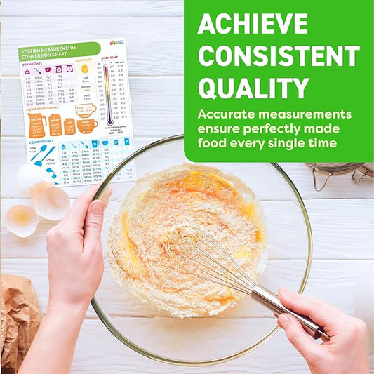 Kitchen Conversion Chart Magnet - Measurements Conversion Chart - Baking Supplies Baking Accessories Cooking Gadgets - Baking Kitchen Cooking Gifts for Women - Kitchen Gadgets