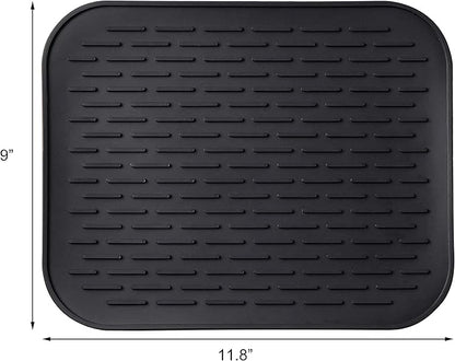 IBanana Necery Drying Mat for Pour Over Coffee Maker Set Bar Service Spill Mat Heat Resistant Silicon Mats Counter Top Dryer Pad Food Gr
