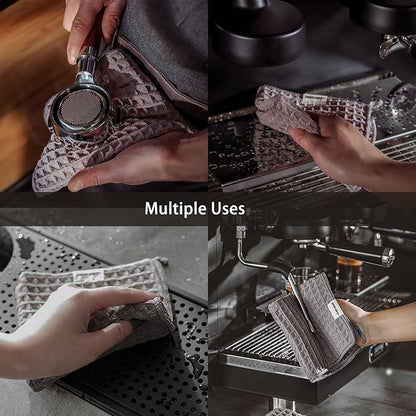 MHW-3BOMBER Espresso Knock Box, 1.2L(15 Cups) Coffee Knock Box with Clean Set and Removable Knock Bar for Espresso Puck, Coffee Ground, Durable Espresso Accessories, CS7091-OS