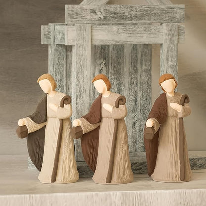 Nativity Scene Molds - Jesus, Maria, Angel & Nativity Designs - Resin Casting & Silicone Molds for Candle Making & Home Decor