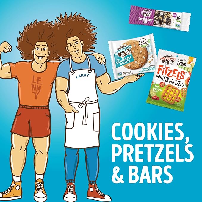 Lenny & Larry's The Complete Cookie, Choc-O-Mint, Soft Baked, 16g Plant Protein, Vegan, Non-GMO, 4 Ounce Cookie (Pack of 12)