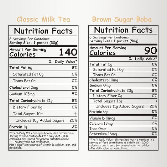 Boba Moo Premium Boba Tea Kit With Classic Milk Tea Flavor - Only 10,000 Kits Yearly, Small Batch Bubble Tea Kit With Exceptional Taste & Chewiness, Vegan, Lactose-Free, 6 Servings