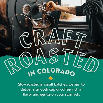 Clean Coffee Co. - Low Acid Dark Roast, Tested for Molds and Toxins, Honduras Blend, Notes of Caramel, Dark Chocolate, and Toasted Malts (Ground, 12 oz Bag) (Pack of 2)