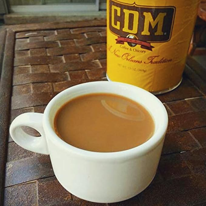 CDM Ground Coffee & Chicory Regular Grind, 13oz Bag (Pack of 12)