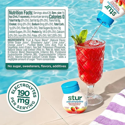 Stur Liquid Water Enhancer | Mocktail Variety Pack | Naturally Sweetened | Sugar Free | Zero Calories | Keto | Vegan | 5 Bottles, Makes 120 Drinks