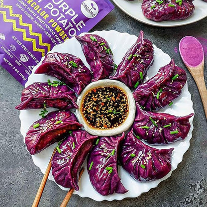 Suncore Foods Purple Sweet Potato Powder, Purple Food Coloring Powder, Gluten-Free, Non-GMO, 5oz (1 Pack)