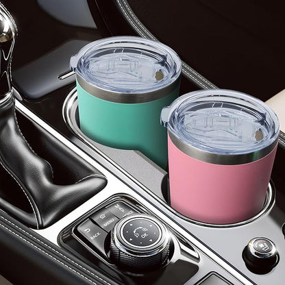 20oz Tumbler Bulk Stainless Steel Tumblers with Lid Vacuum Insulated Double Wall Travel Coffee Mug Powder Coated Tumbler Cup for Hot and Cold Drinks(Light Blue, 1 pack)