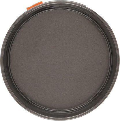 Rachael Ray Oven Lovin' Nonstick Bakeware Springform Baking Pan/ Springform Cake Pan / Cheesecake Pan With Grips, Round - 9 Inch, Gray