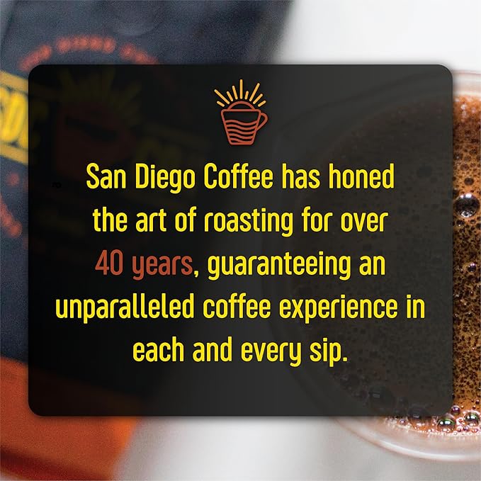 San Diego Coffee 5 Star Blend, Dark Roast, Whole Bean Coffee, 5-Pound Bag Café en grano tostado