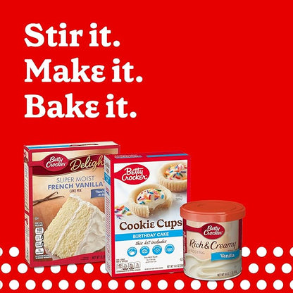 Betty Crocker Milk Chocolate Brownie Mix Family Size, 18.4 oz (Pack of 6)
