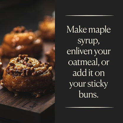 Cook's, Pure Maple Extract, All Natural Premium Maple Sap from Vermont's Finest Maple Trees, 128 oz (1 Gallon)