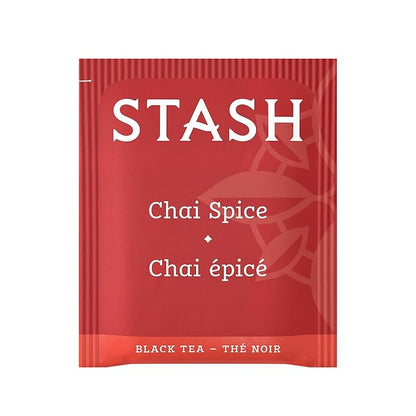 Stash Tea Chai Spice Black Tea, 6 Boxes of 30 Tea Bags Each (180 Tea Bags Total)