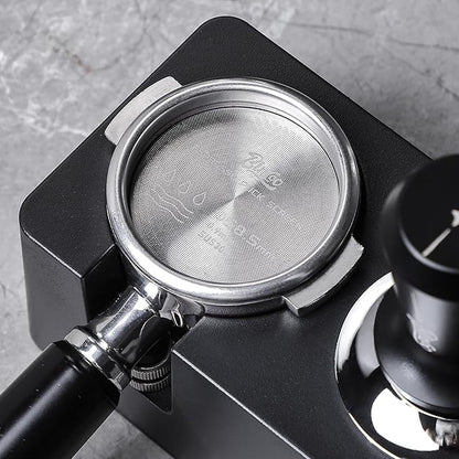 58.5mm Puck Screen - Metal Espresso Puck Screen Reusable Coffee Filter for Espresso Portafilter Filter Basket 58.5mm Thickness 150μm (1pack, 58.5 mm)