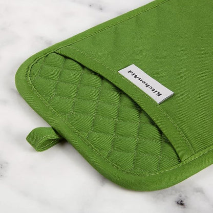 KitchenAid Asteroid Pot Holder 2-Pack Set, Matcha, 7"x10"