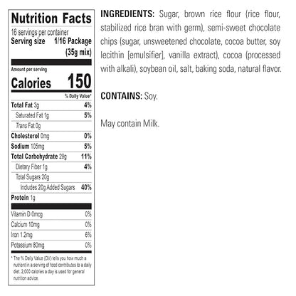 Krusteaz Gluten Free Baking Mix Variety Pack, 1 Cinnamon Swirl Cake Mix, 1 Double Chocolate Brownie Mix, 1 Wild Blueberry Muffin Mix, 1 Honey Cornbread Mix, (4 CT)