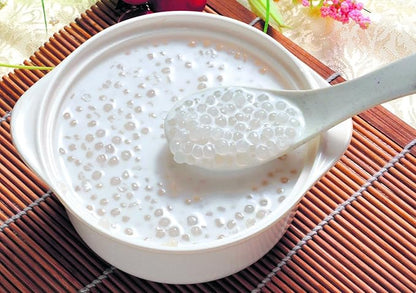 Small Tapioca Boba Pearls (Sago Balls) from Cassava - Create Chewy Perfection in Taiwanese Bubble Boba Milk Tea, Tapioca Pudding, Desserts, and More - Translucent & Flavor-Absorbent - Ideal for Soup or Sauce Thickening - Gluten-Free, Vegan-Friendly & I...