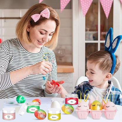 72 Pcs Plastic Jars, 4 OZ Plastic Jars with White Lids Round Clear Storage Containers Jar Leak Proof Slime Containers with Lids for Travel Refillable Slime Storage Jar for Beauty Product