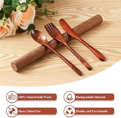 6PCS Silicone Baking Mat Set, Pastry Mat with Measurements Wooden Rolling Pin/Knife/Fork/Spoon/Scraper, Pasta Cutter,Non-slip Silicone Mat, Non-Stick Dough Mat for Counter,Kneading Mat Set,20"*16"