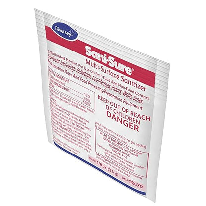 Diversey Sani-Sure Multi-Surface Sanitizer (.125-Ounce, Case of 100)