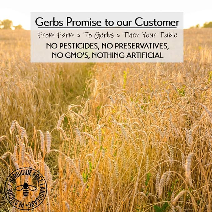 Gerbs Gluten-Free Traditional Rolled Oats 4 lbs. | Premium Grade, Resealable Bag | Hearty Texture, Ideal for Baking & Breakfast | Top 14 Allergen-Free