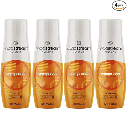 SodaStream Orange, 440ml 4-Pack