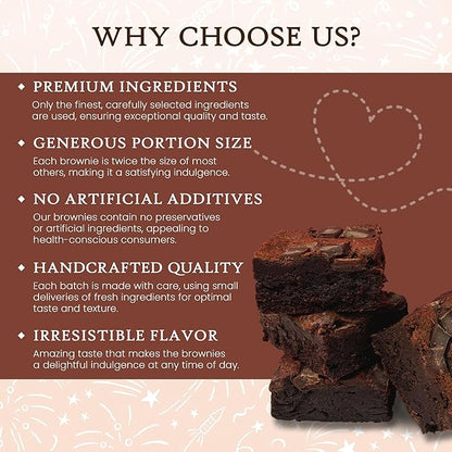 Ruth’s Peanut Butter Swirl Cake Style Brownies 2 Dozen – Gourmet Baked Treats | Delicious Gift with The Finest Ingredients | Guaranteed to Arrive Fresh