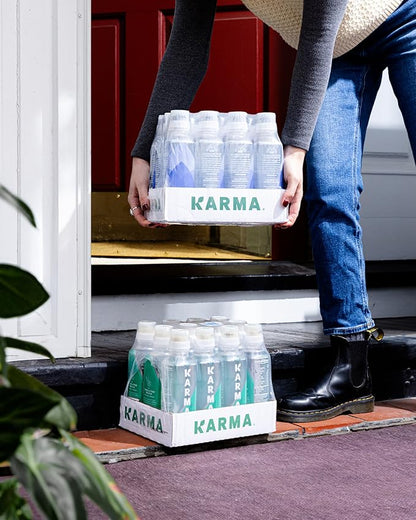 Karma Probiotic Water - 12 Pack, Strawberry Lemonade Drink - Immune & Gut Health Support